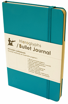 Bullet Journal Hellblau, blau